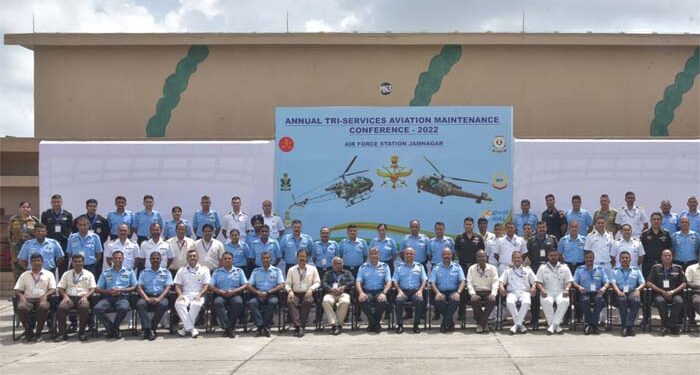 SWAC Senior MSO chairs Annual Tri-Services Aviation Maintenance Conference in Jamnagar