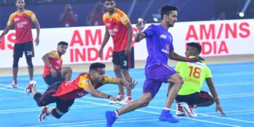 Dilip, Vishal’s heroics help Odisha Juggernauts sink Gujarat Giants by 3 pts in Ultimate Kho Kho