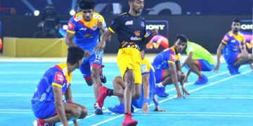Das helps Gujarat Giants consolidate Top-2 position; Mumbai Khiladis bt Telugu Yoddhas