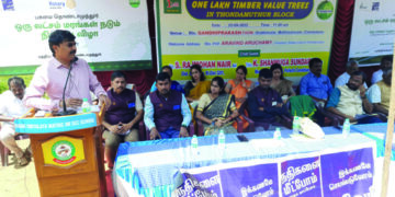 Pollachi MP hails ‘Pasumai Thondamuthur’ project, bats for emulation of Cauvery Calling all over country