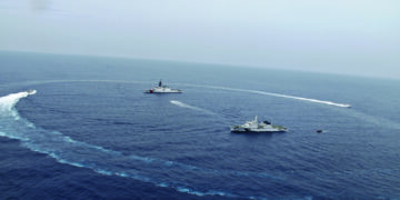 Indo-US Coast Guard Joint Exercise ‘Abhyas-01/22’ conducted off Chennai coast