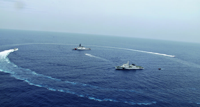 Indo-US Coast Guard Joint Exercise ‘Abhyas-01/22’ conducted off Chennai coast