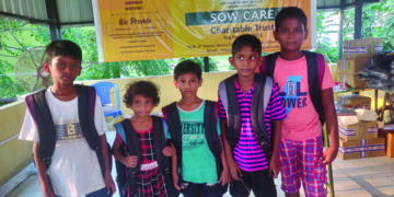 SOW CARE Charitable Trust distributes educational aids to 50 students in Chennai