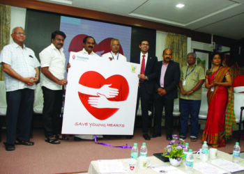 Minister Meyyanathan launches campaign on cardiac awareness among youngsters