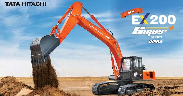 Tata Hitachi launches 20-Tonne Hydraulic Excavator EX200 INFRA, Super+ series in Surat