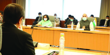 Rajnath Singh, his Japanese counterpart review defence coop, regional security situation