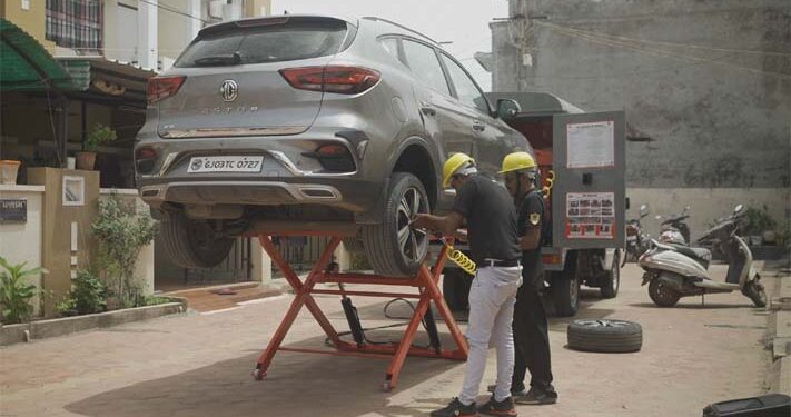 MG Motor India launches ‘MG Service on Wheels’ to offer doorstep repair & maintenance