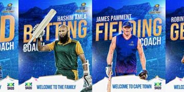 Ahead of the inaugural SA20 player auction, MI Cape Town announces coaching team