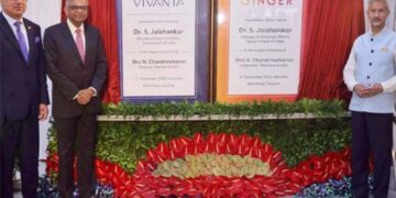 Hospitality: External Affairs Minister Jaishankar lays stone for 2 IHCL hotels in Ekta Nagar at SoU