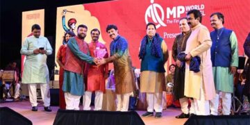 Lions Club of Ahmedabad Satellite, MP World Travel organize special charity garba