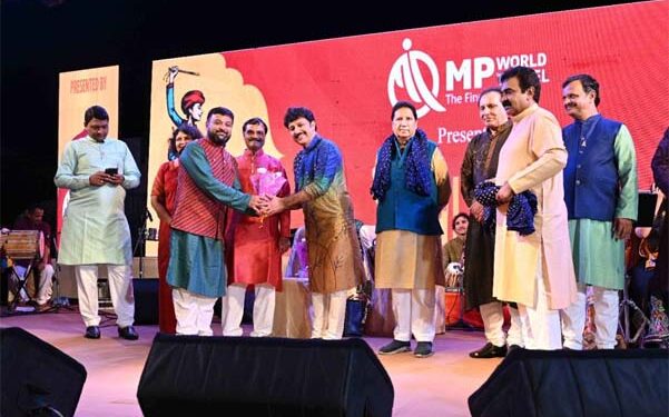 Lions Club of Ahmedabad Satellite, MP World Travel organize special charity garba