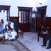 Morari Bapu pays courtesy visit to Zanzibar President, offers prayers at Hindu temple