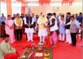 Shah performs Bhoomi Pujan of 350 bedded ESIC Hospital in Sanand, dedicates Bhadaj overbridge