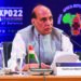 India does not believe in a hierarchical world order but believes in equality, dignity: Rajnath