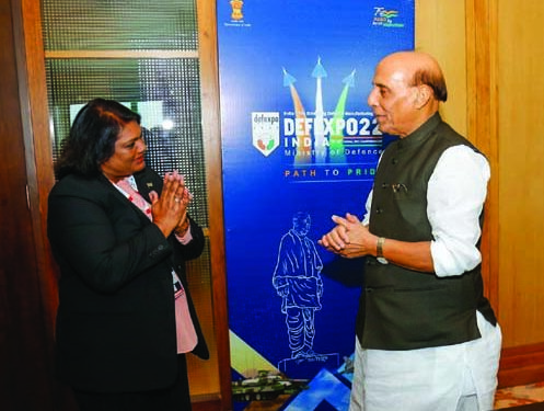 Rajnath holds bilateral meetings with Madagascar, Mozambique, Mongolia & Suriname teams