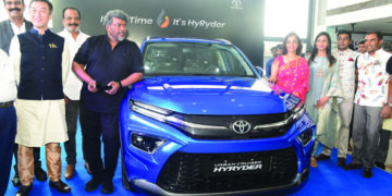 Lanson Toyota drives in Urban Cruiser Hyryder, nation’s first self-charging strong-hybrid Electric B-SUV