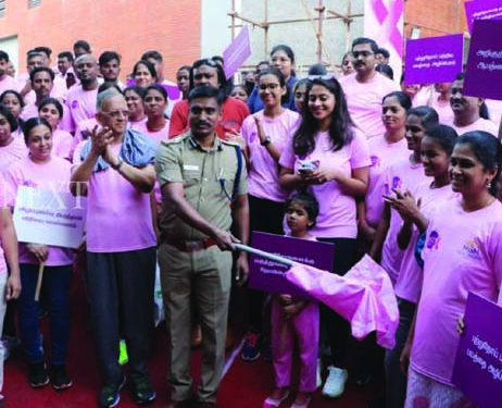 Breast Cancer Awareness: Over 500 take part in MGM Cancer Institute holds #WalkInPink 