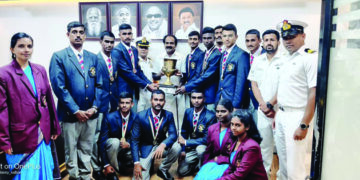 All India Nau Sainik Camp: Sports Minister fetes victorious Tamil Nadu Naval Wing NCC Contingent