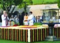 PM Modi pays tributes to Gandhi, Shastri