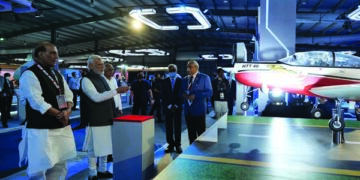 PM unveils indigenous trainer aircraft HTT-40, designed & developed by HAL