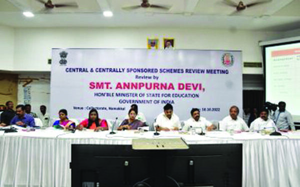 Centre gives priority to girls and healthcare: Union MoS Annapurna Devi in Namakkal