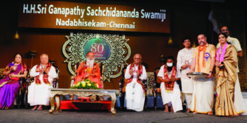 Sri Sri Ganapati Sachchidananda Swamiji’s 80th birthday held in Chennai