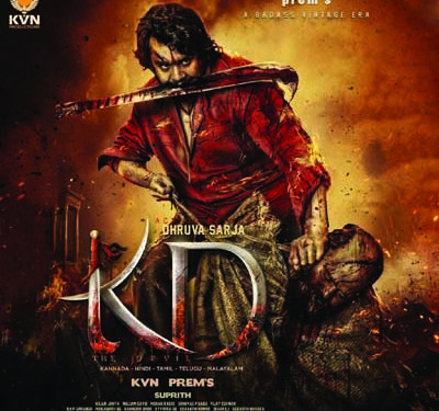 ‘KD – The Devil’ title teaser makes a great wave among Indian cine fans