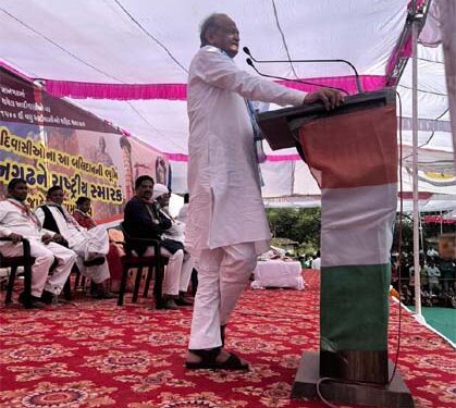 BJP buys MLAs just like people buy goats from bakra mandis during Eid: Gehlot