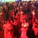 1,500 students of Karnavati University perform diya dance on Saturday