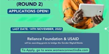 Reliance Foundation, USAID invite forms for WomenConnect Challenge India Round 2