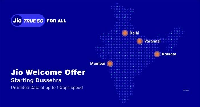Reliance Jio to begin Beta trial of 5G in four cities on Dussehra