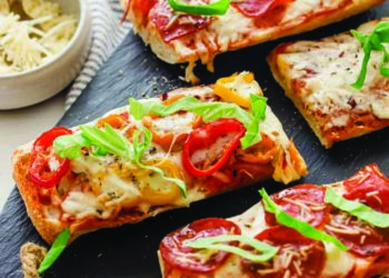 Snacky ideas with bread for a perfect weekend