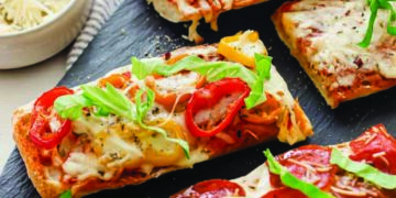 Snacky ideas with bread for a perfect weekend