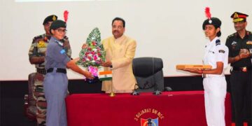 Union Minister of State for Defence & Tourism Ajay Bhatt visits Defence Establishments in Vadodara