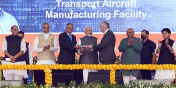 PM lays foundation stone of Tata-Airbus C-295 aircraft manufacturing facility in Vadodara