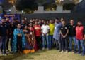 Gujarat Giant’s kabaddi players celebrate Navratri with Garba