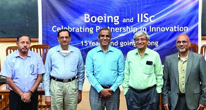 Boeing & IISc commemorate 15 years of partnership in aerospace R&D in India, for India & world