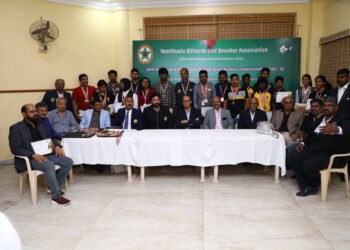 Snookers/Billiards: More players will emerge from TN for national, intl Games, says BFSI President