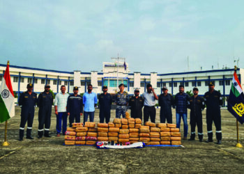 Indian Coast Guard seizes marijuana worth Rs 1.3 crore near Rameshwaram