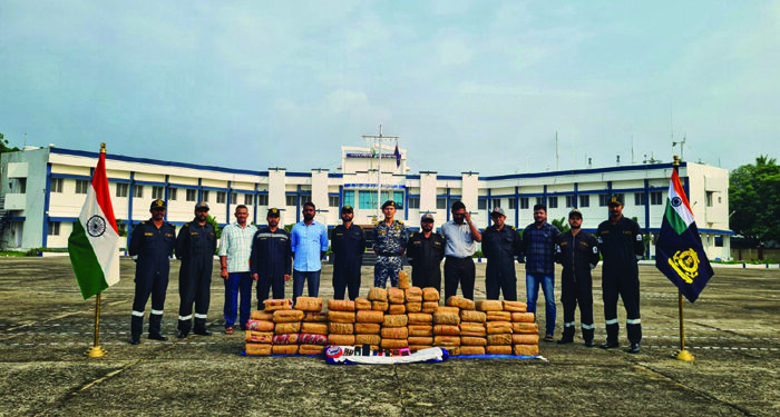 Indian Coast Guard seizes marijuana worth Rs 1.3 crore near Rameshwaram