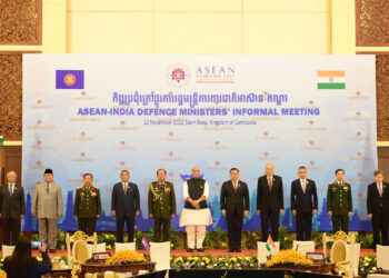 Rajnath & his Cambodian counterpart co-chair maiden India-ASEAN Defence Ministers’ Meeting