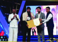Mega Star Chiranjeevi receives Indian Film Personality of the Year Award for 2022