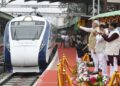 PM Modi flags off south India’s first, nation’s 5th Vande Bharat Express in Bengaluru