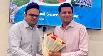 Dhanraj Nathwani unanimously elected as President of Gujarat Cricket Association at its AGM