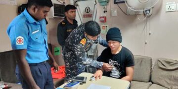 3rd medical evacuation in 5 days: ICG evacuates foreign national from merchant vessel