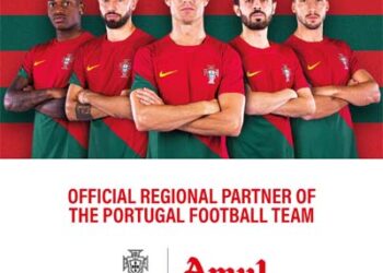 AMUL is now the new Regional Sponsor of the Portugal National team till 2023 end