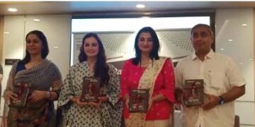 Dia Mirza launches Gujarati book ‘Tame J Tamara Ghadvaiya’ on Dr Manjula Pooja Shroff