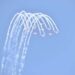 Surya Kiran Aerobatic Team performs air show over Air Force Station in Jamnagar