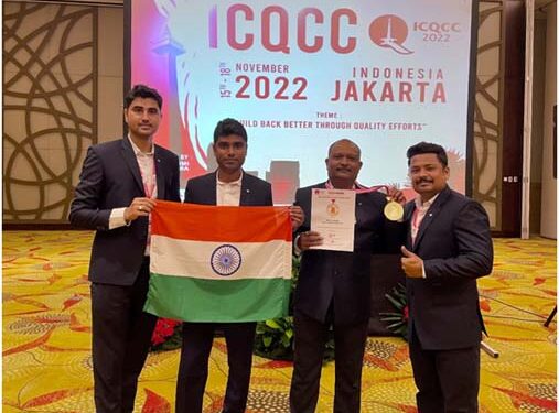 Pride of Gujarat: Electrotherm (India) Ltd Kaizen team wins Gold Medal at ICQCC 2022