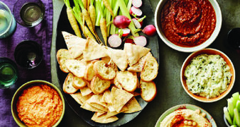 Toss & turn to treat your palate this Sunday with tempting salads & dips